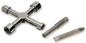 Switchkey universal chrome finish wrench